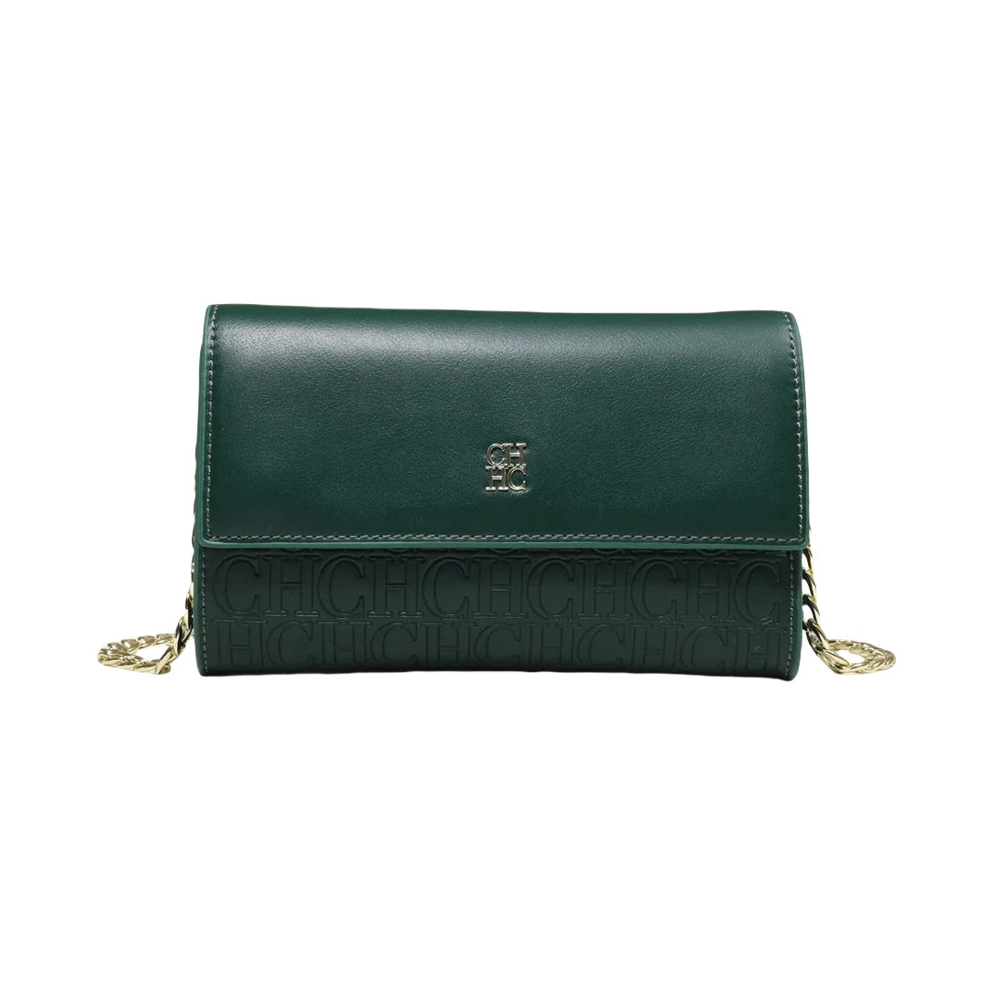 CH Crossbody Bag For Women Luxury Designer Handbag Fashion Embossed Leather Shoulder Bag Elegant Chain Clutch Bag For Daily Use Good Vibrations