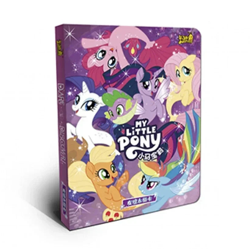 KAYOU Genuine My Little Pony Card Cute Funny Party Friendship Eternal Cards SGR Princess Anime Game Collectible Cards Toys Gifts Good Vibrations