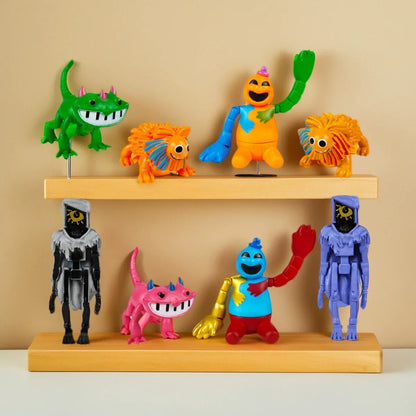 1 Set Pianosauruses Yarnabys Figure Doeys The Doughmans Figure Toy Nightmare Critter Figure Toy Figurine Ornament Gift Good Vibrations