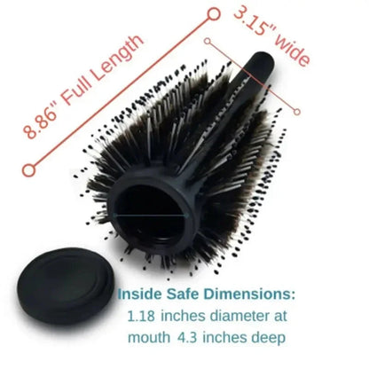 Hair Brush Comb Diversion Stash Safe Hidden Compartment Functions As An Authentic Brush Perfect for Travel or At Home Good Vibrations