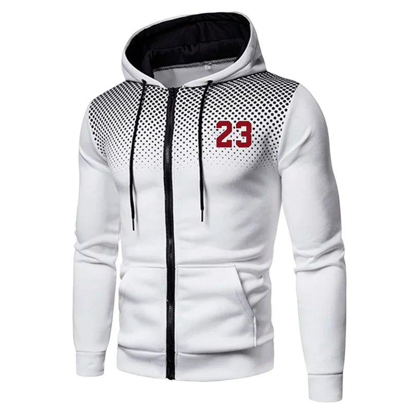 2026 Hot Sale Men's Tracksuit Zip-up Jacket Black Sweatpants Fall Winter Daily Casual Sporty Sweatshirt Outfit Male Training Set Good Vibrations
