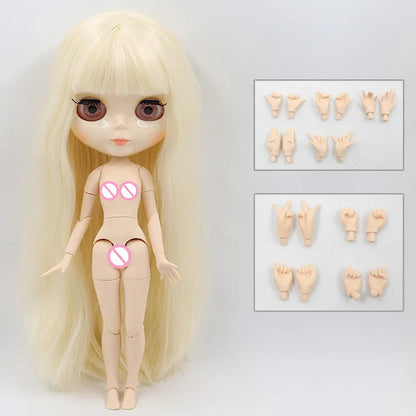 ICY DBS blyth doll 1/6 bjd toy joint body white skin shiny & matte face 30cm on sale special price toy gift anime doll Good Vibrations