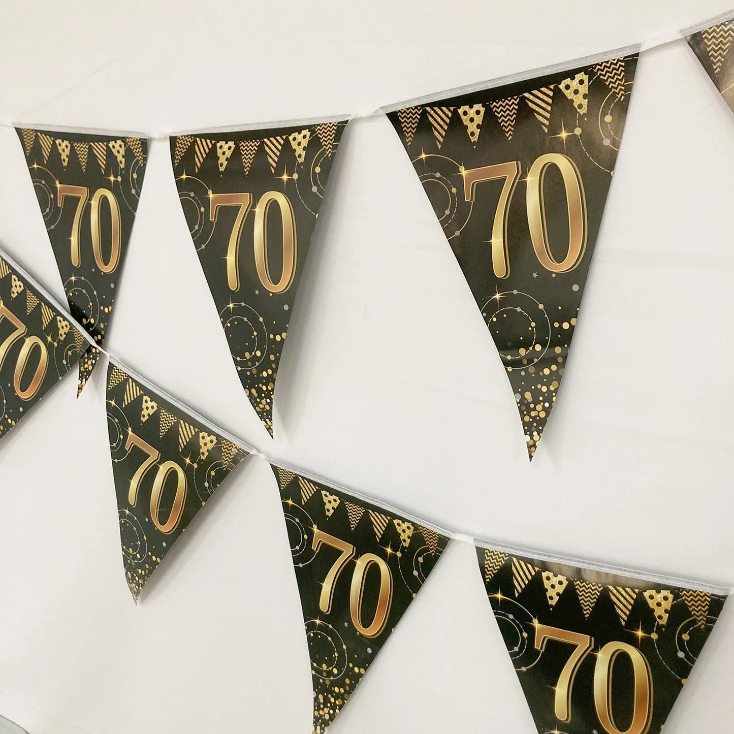 16th 60th 50 Year Happy Birthday Party Decoration Banners Supplies Good Vibrations