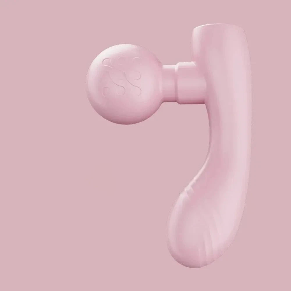 New Mini Fascia Tool Vibrating Fast Rechargeable Dual Head Both Portable Muscle Relaxation Full Body Universal Massage Artifact Good Vibrations