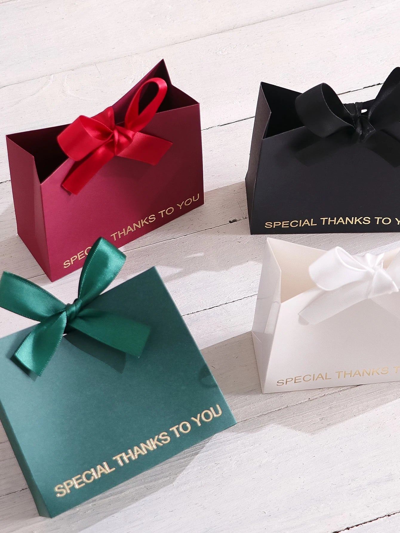 5 Small Gift Boxes with Elegant“Special Thanks” Messages Perfect for Wedding Gifts, Birthday Gifts and Thank-You Gifts Availabl Good Vibrations