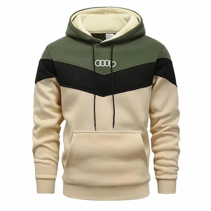 Men's Clothing Casual Sweatshirt Suit Sweatshirts for Men Daily Tricolor Hoodies Hot High Quality 2024 Sports Tracksuit Jogging Good Vibrations