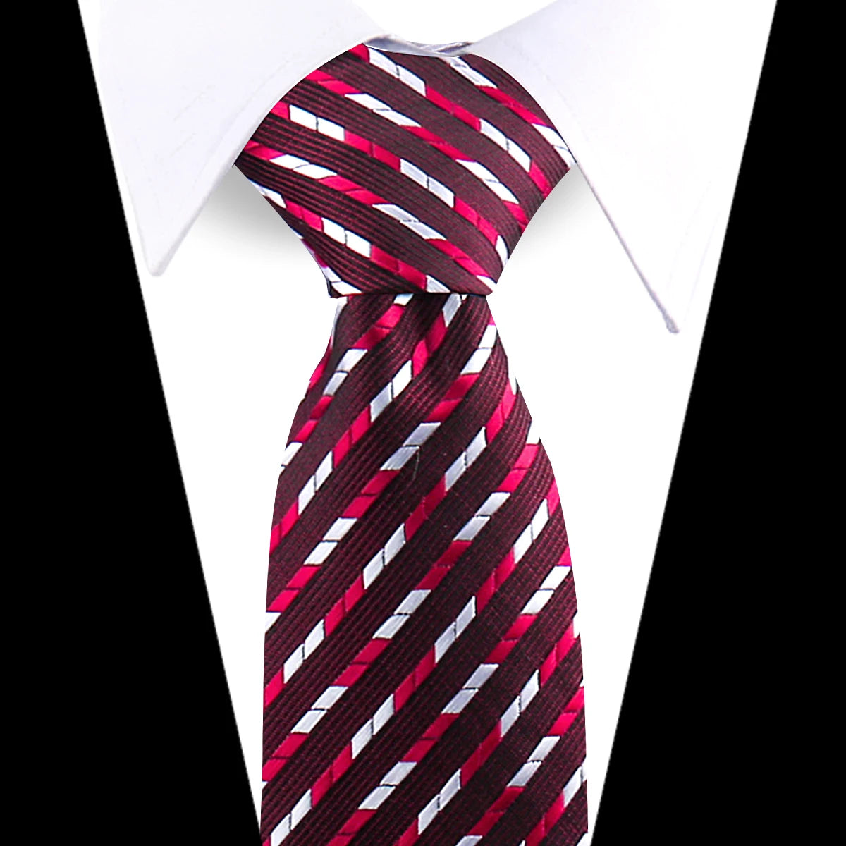 Elegant Ties For Men Fashion Item Necktie High Quality Classic Men Tie Suit Accessories Wedding Gifts Business Party Wholesale Good Vibrations