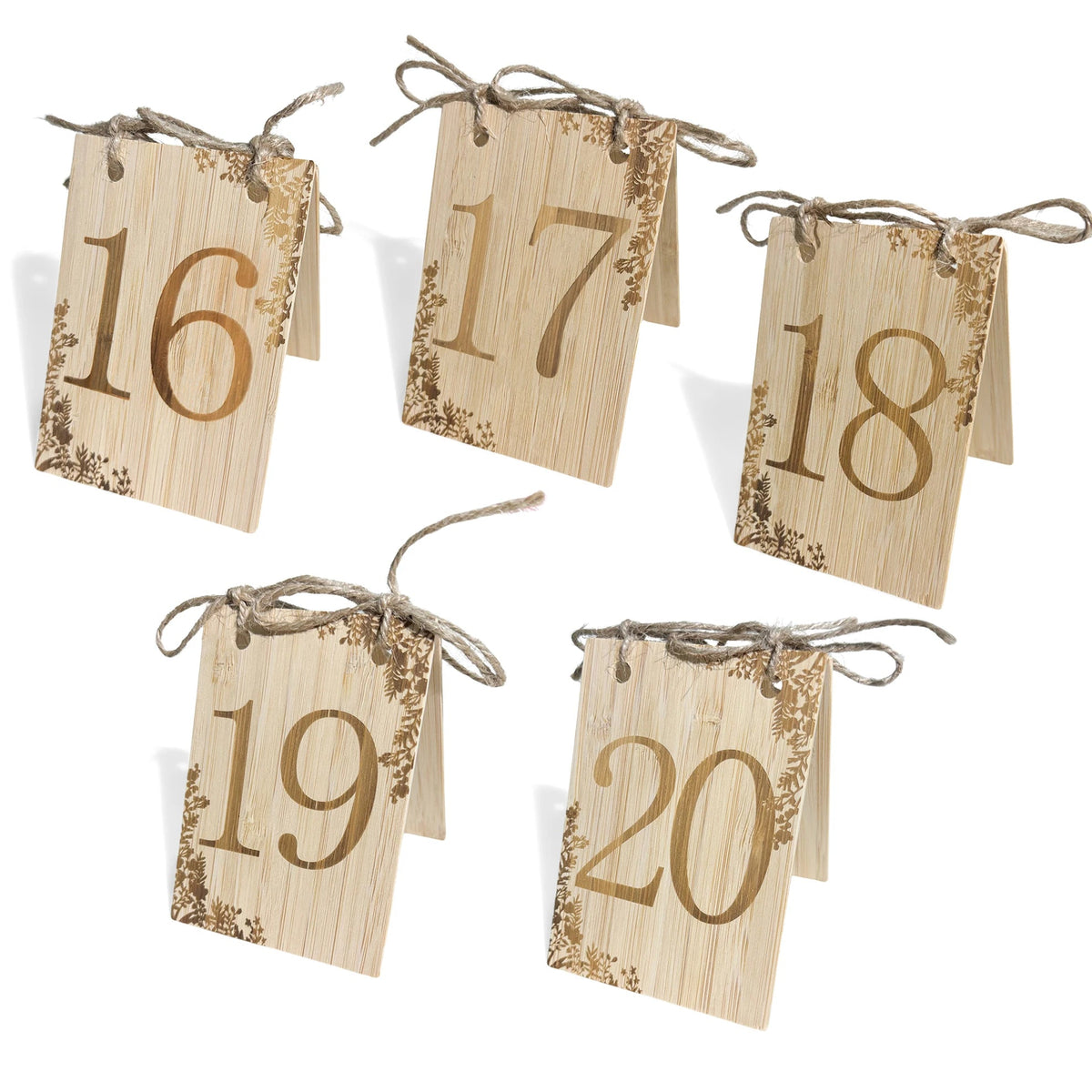 5 pcs Wooden Wedding Table Number Set,Reusable Seating Chart Table Number Card,Perfect For Wedding,Events Or Catering Decoration Good Vibrations