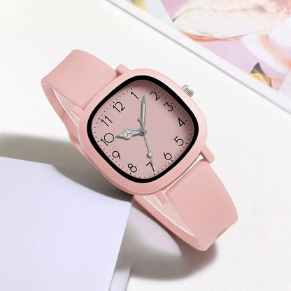 Fashion Women Watch Silicone Quartz Wristwatches For Women Clock Christmas Gift Valentine's Day Ladies Watches Reloj Mujer Good Vibrations Adult Super Store