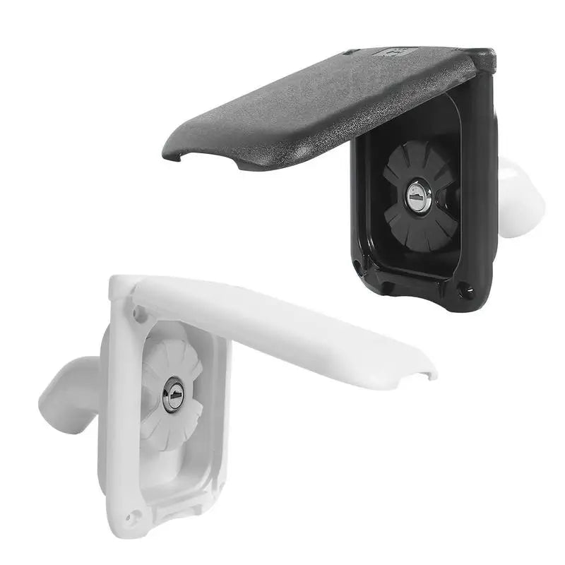 Camper Gravity Water Inlet With Magnetic Cover RV Fresh Water Fill Hatch Inlet Filter Lockable RV Water Inlet Cover Trailer Tank Good Vibrations