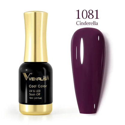 Nail Salon Long Lasting Shining Soak Off Color Nail Gel Polish Good Quality Topcoat Color Gel 111 Colors Nail Polish Gel Lacquer Good Vibrations