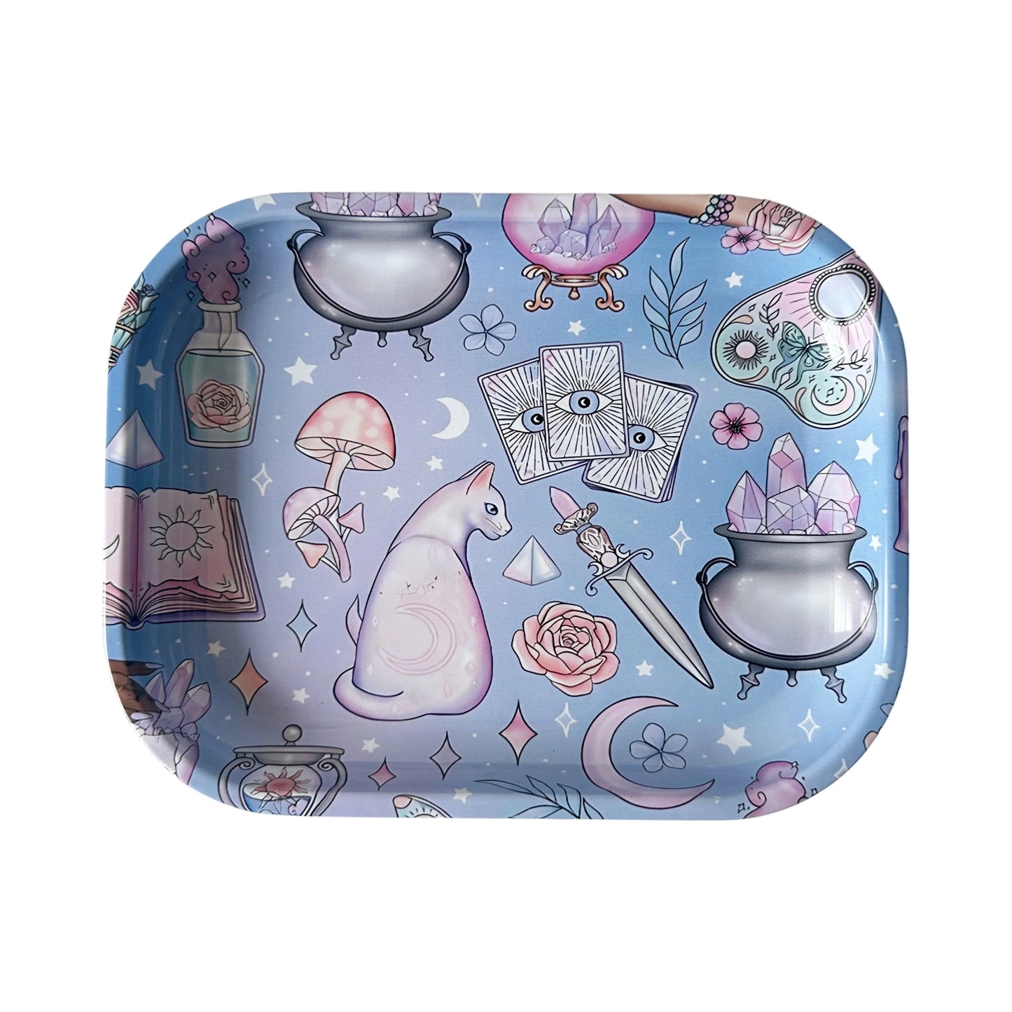 7x5.5inch Rolling Tray Smoking Accessories New Arrivals Good Vibrations