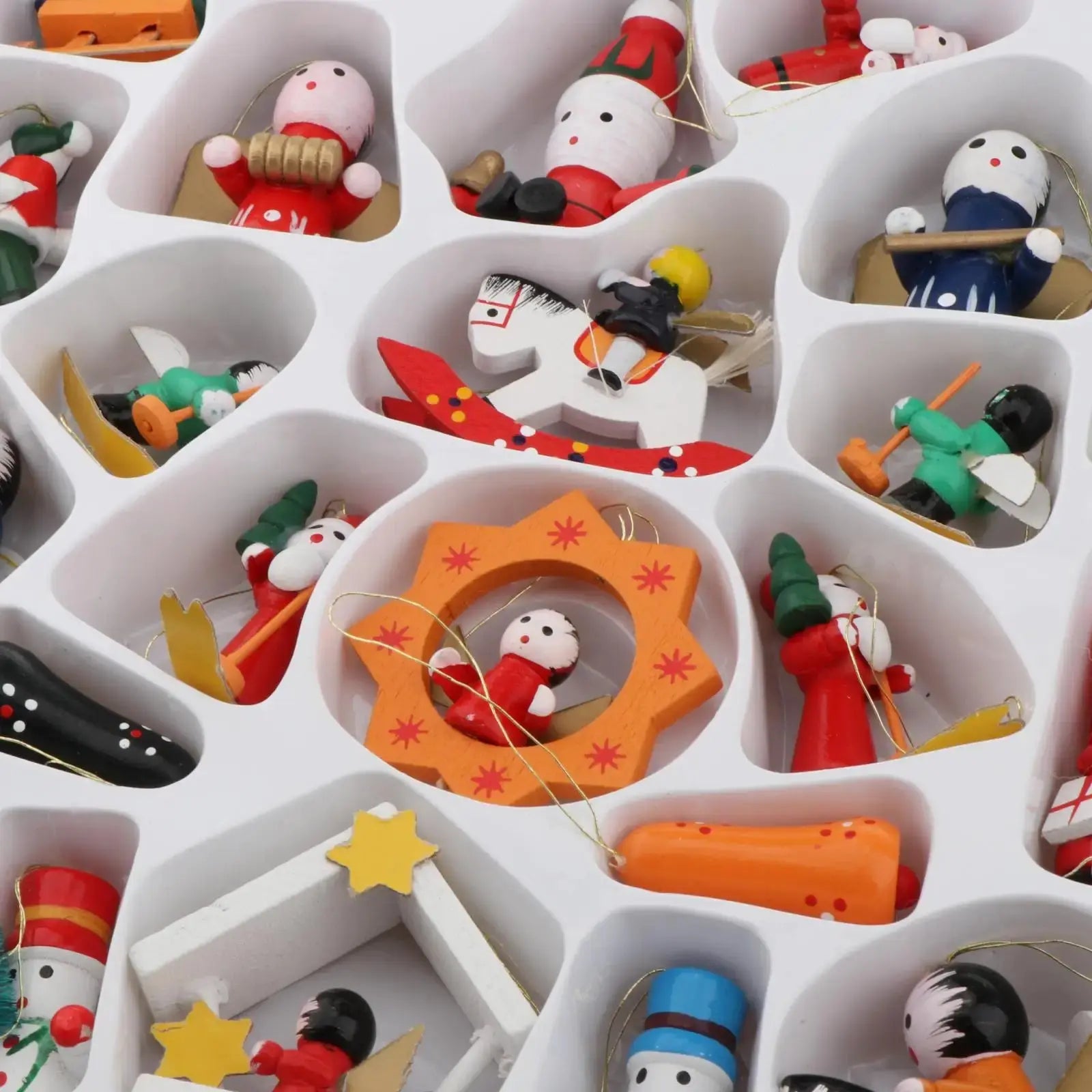 A Christmas Box Christmas Trees Hanging Santa Crafts Ornaments Family Friends Trees Charms Decorations DIY Keychain Pendants Good Vibrations