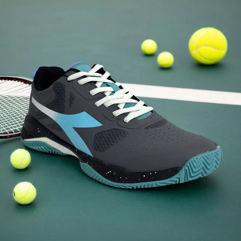 2025 Hot Sale Unisex Tennis Shoes Top Quality Badminton Shoes Mens Anti-Slippery Gym Training Shoe Wearable Indoor Court Shoes Good Vibrations