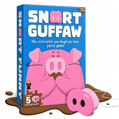 The New SNORT GUFFAW  Party Game, Smiling Means You Lose. Good Vibrations