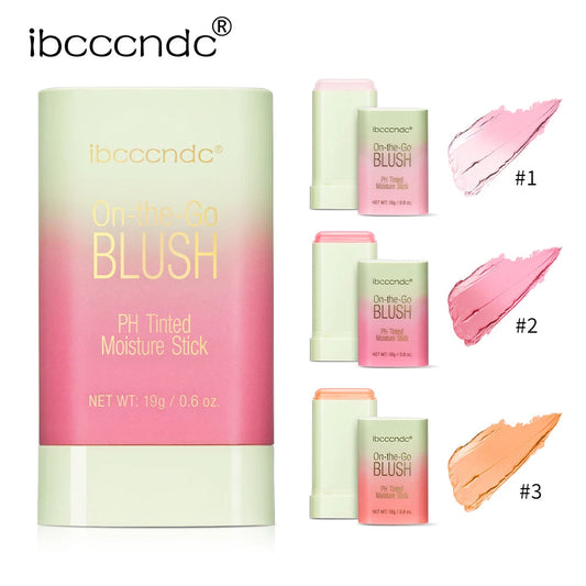 Temperature Change 3-in-1 Cheek Lip Tinted pixiBlush Stick Temperature Change Blush Makeup Products Cosmetic Palette Stick Face Good Vibrations