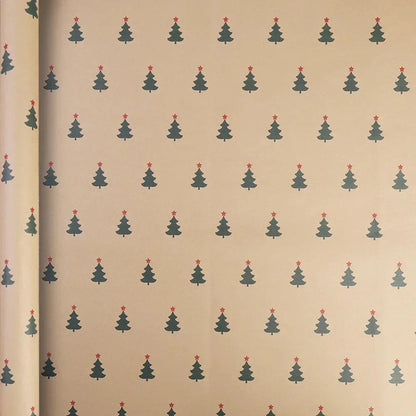 24/1Rolls Christmas Xmas Tree Santa Claus Snowflake Wrapping Paper DIY Craft Gifts Packaging Paper Party Home Decoration Good Vibrations