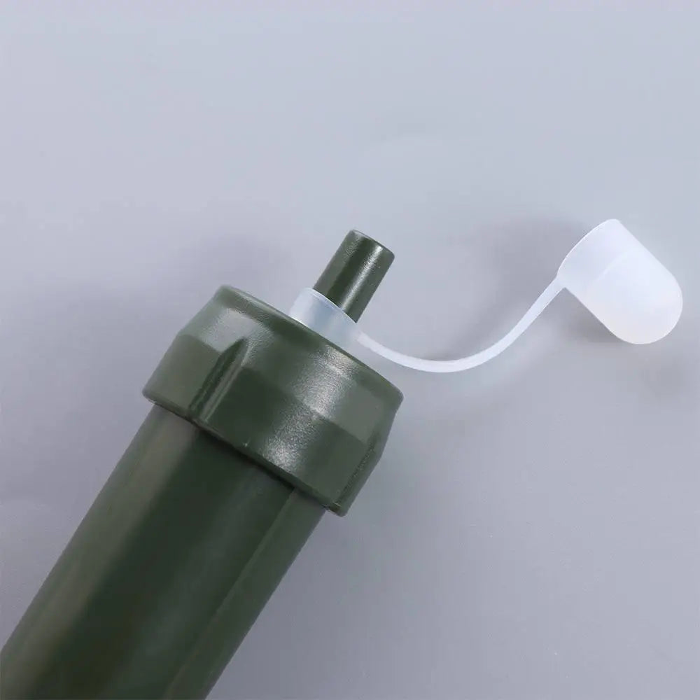 Mini Mini Water Filter Straw Purifier Direct Drinking Purification Water Filter TUP Straw Drinking Water Filtering Straw Hiking Good Vibrations