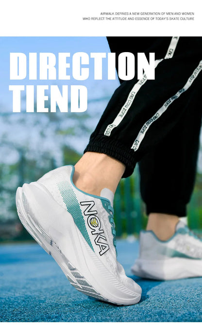 Men Women High Quality Light Running Shoes Cushion Training Shoes Lightweight Wear-Resistant Sneakers Good Vibrations