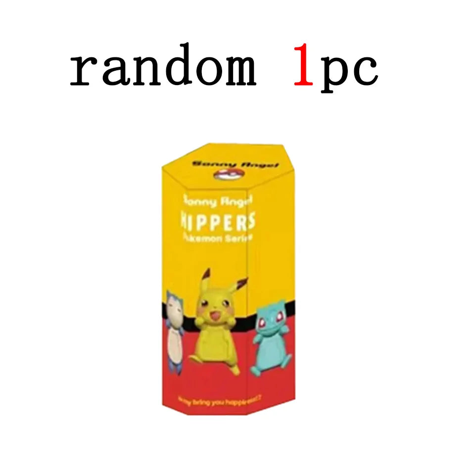 Pokemon Surprise Blind Box - Mysterious Anime Figures including Pikachu & Bulbasaur - Party Angel Theme Children's Toy Good Vibrations