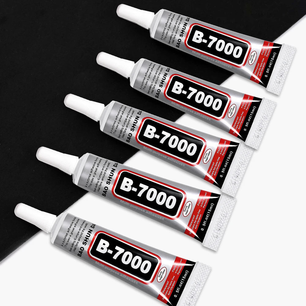 15ml B7000 Super Strong Nail Glue Transparent Craft Adhesive Glue Metal/Jewelry/Rhinestone/Mobile Phone Repair And More Glue#127 Good Vibrations