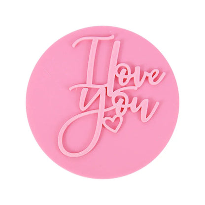 Bride To Be Mr Mrs Wedding Cookie Cutter Stamp Love Biscuit Embossed Mould Bridal Shower Party DIY Fondant Cake Decorating Tools Good Vibrations