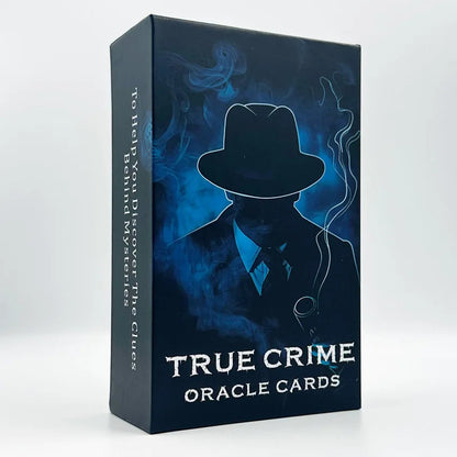 12x7cm True Crime Oracle Deck 80-cards, Divination Taro in Box Card Games Good Vibrations