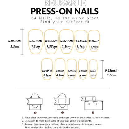 24PCS Halloween Fake Nails Black Water Droplet Shape With Pumpk in Acrylic Nails Press on Nails Gifts For Women And Girls Good Vibrations