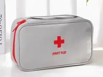 First Aid Kit Emergency Survival Bag Handbag Durable Trauma Bag Compact Rescue Tote Bag Portable Medicine Storage Bag Good Vibrations
