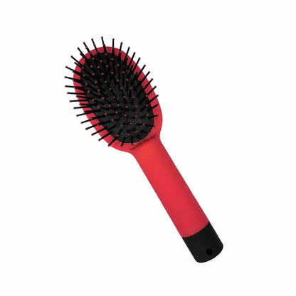 Creative Sight Secret Hair Comb with hidden storage compartment, red design, ideal for discreetly storing valuables on the go.