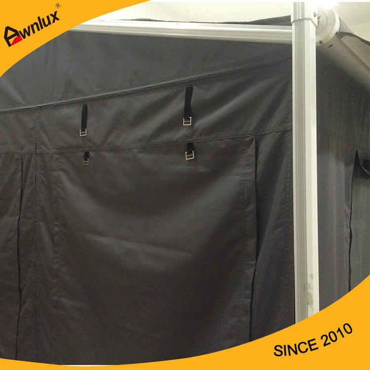 High Quality Portable Motorhome Camper Pop-Up Awnig Tent Double Layer PVC Polyester Fabric Aluminum Pole For Outdoor Camping Good Vibrations