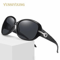 YSYX Polarized Women's Sunglasses Brand Designer Sun Glasses Fashion Classic Big Frame Glass Female Vintage Oculos De Sol ST2012 Good Vibrations