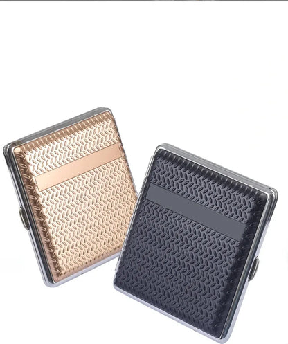 Fashion Cigarette Case 20pcs Metal Cigarette Holder Coarse Pack Anti-pressure Moisture-proof Portable Cigarette Case Good Vibrations Adult Super Store