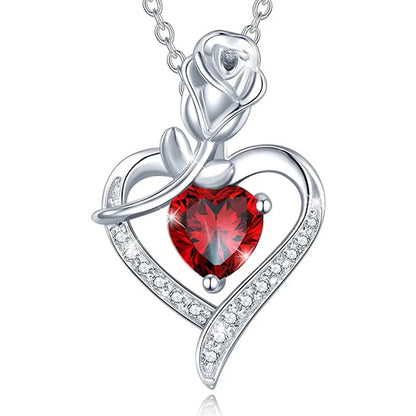 Elegant Style Heart shaped Pendant Necklace Hollow Design Mother's Day Gift Party Suitable for Best Friends Without Box Good Vibrations