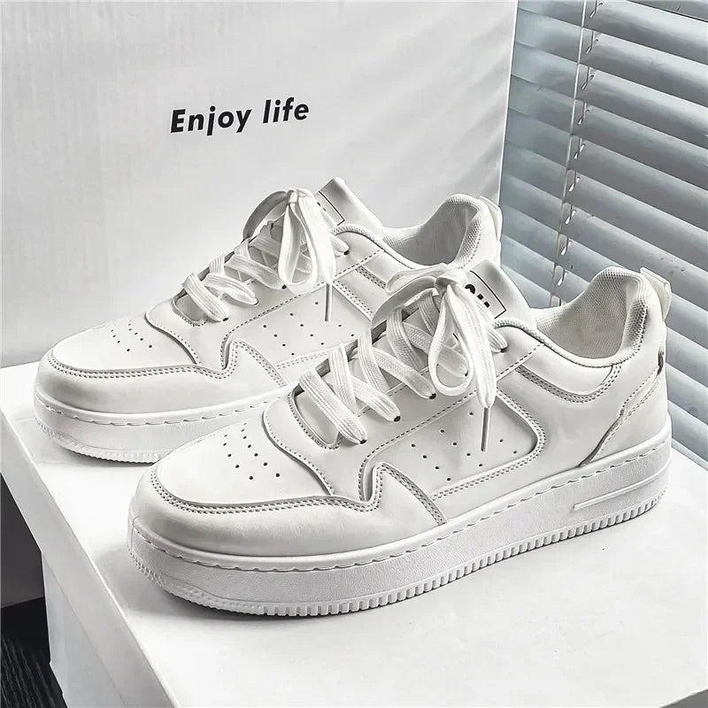 2025 Summer New Men's Sports Shoes Trendy Brand Campus Sneakers Lightweight Breathable Casual Walking Shoes for Men Good Vibrations