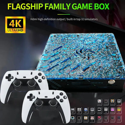 2025 New Retro Video Game Console X10 with 70000 Games 60 Emulators For PS2/N64/GAMECUBE/XBOX with Gamepad Kid Gift Game Box Good Vibrations