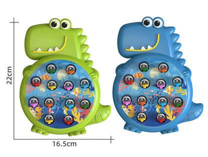 Dinosaur Simple Magnetic Fishing Toys Play Rod Game Toys for Children Baby Montessori with Rod Kids Educational Rotating Gift Good Vibrations