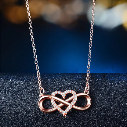 925 Sterling Silver AAA Zircon Necklace Chain High Quality Fashion Jewelry For Women Men Wedding Birthday Party Gift Good Vibrations