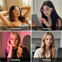 Smart Glasses for Men Women Color-changing Blue Light Lenses Bluetooth 5.3 Audio Intelligent Touch HD Calls HI-FI Sound Quality Good Vibrations