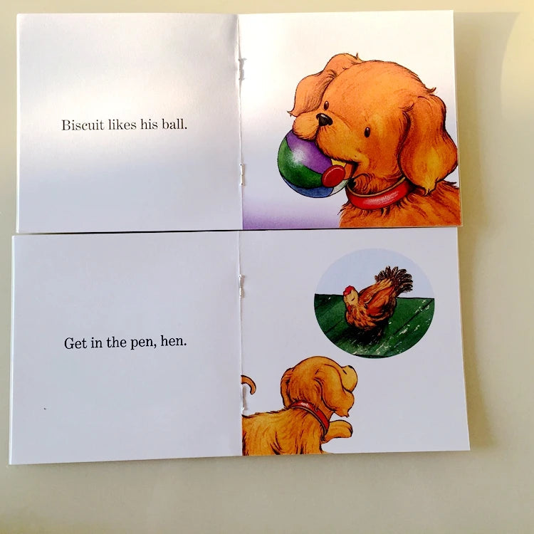 I Can Read Phonics 12 Books/Set My Very First Picture Books English Story Pocket Book for Children Kids Baby Montessori Reading Good Vibrations