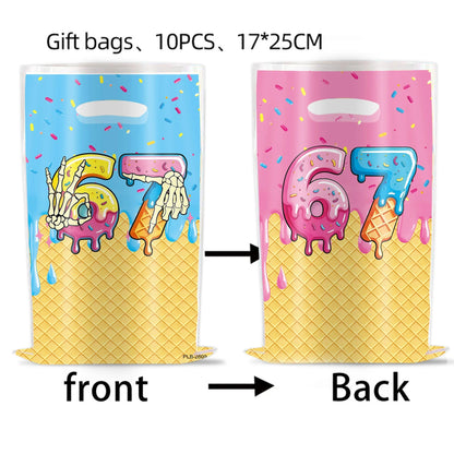 67 Baseball Birthday Party Supplies With Handbag for Party Decoration Set Festival Party Supplies,Eco-friendly Handbag HeavyDuty Good Vibrations