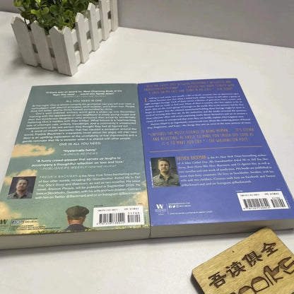 2Books Set by Fredrik Backman Anxious People And A Man Called Ove Book in English Libros Good Vibrations