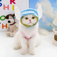 Cute Cat Turkey Hat Funny Hand-made Banana Puppy Caps Pets Halloween Party Cosplay Headwear Adjiustable Cat Hat Hair Decoration Good Vibrations