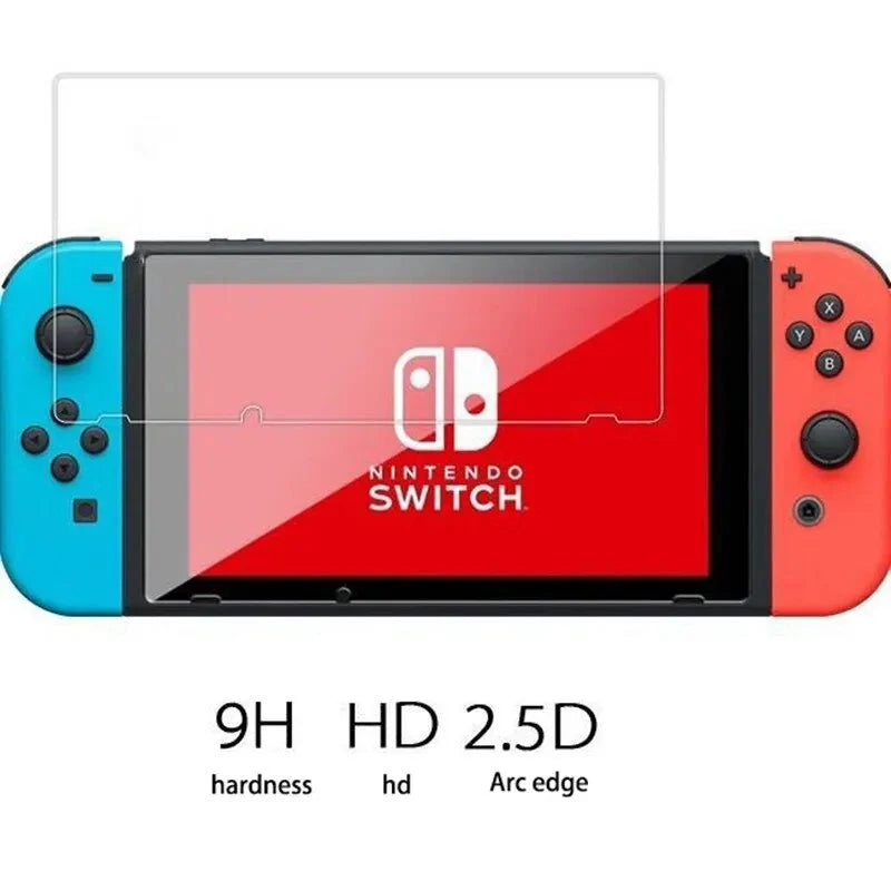 Switch Tempered Glass Film HD Glass Film Switch Game Machine Protective Film Game Machine Film Good Vibrations