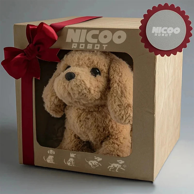 Robot Puppy That Acts Like Real Dog My Realistic Robotic AI Pet Dogs Electronic Interactive Stuffed Dogs For Barking Walking Good Vibrations