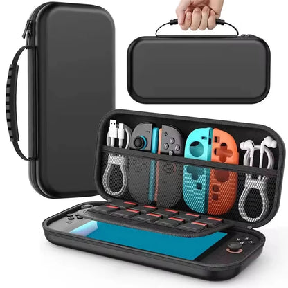 Portable EVA Hard Shell Protective Case For Switch 2 Shockproof Waterproof Accessories Storage Bag With Game Card Slot Good Vibrations
