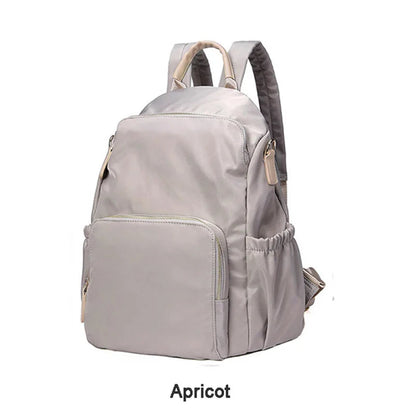 Women Backpack Fashion All-match Oxford Cloth Lady Business Travel Leisure Canvas Bag Girl Large-capacity Anti-theft Schoolbag Good Vibrations