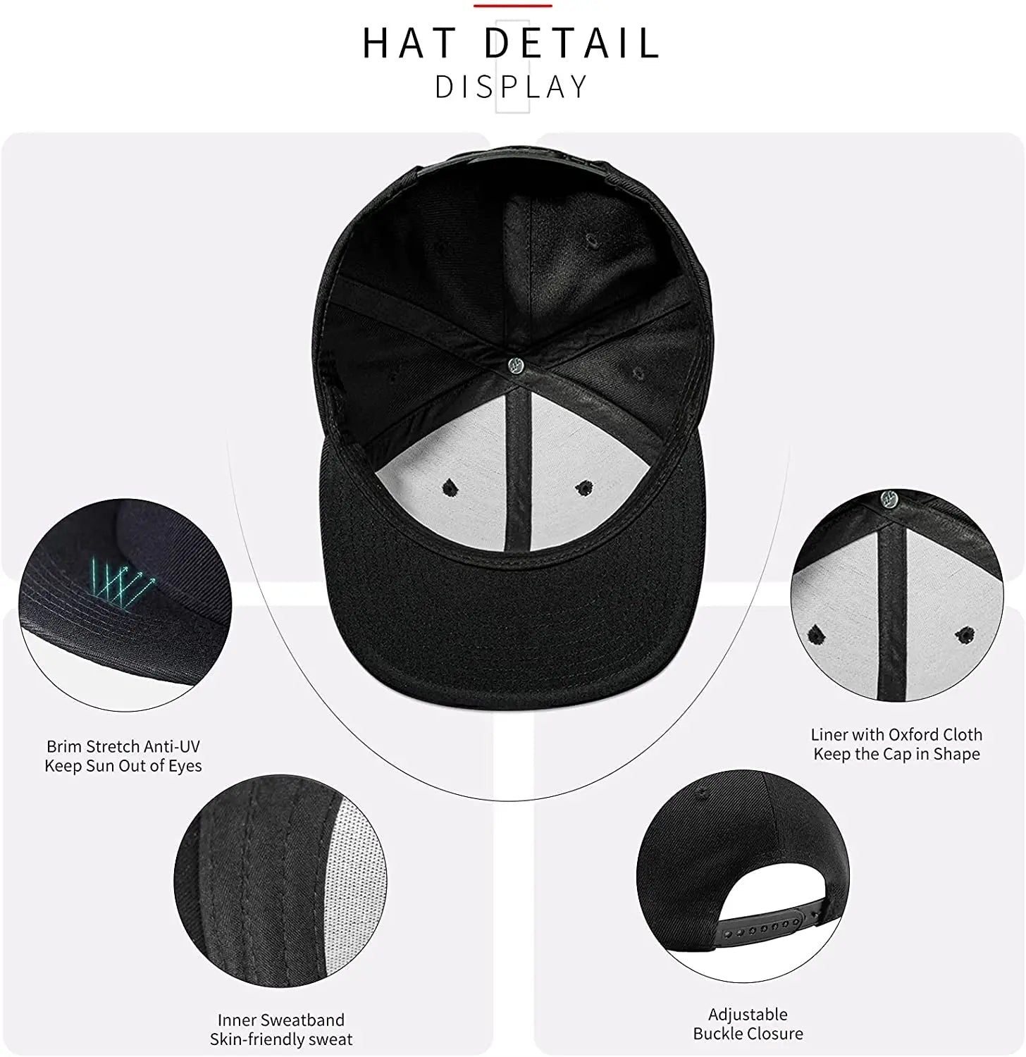 American Flag Firefighter Snapback Flat Bill Baseball Cap Mens Hat Fashion Casual Flat Bill Hat Good Vibrations
