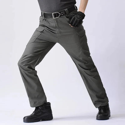 IX9 City Outdoors Tactical Pants Men Combat  Pants Casual Men Hiking Pants Outdoors Trousers Cargo Waterproof Pants Good Vibrations