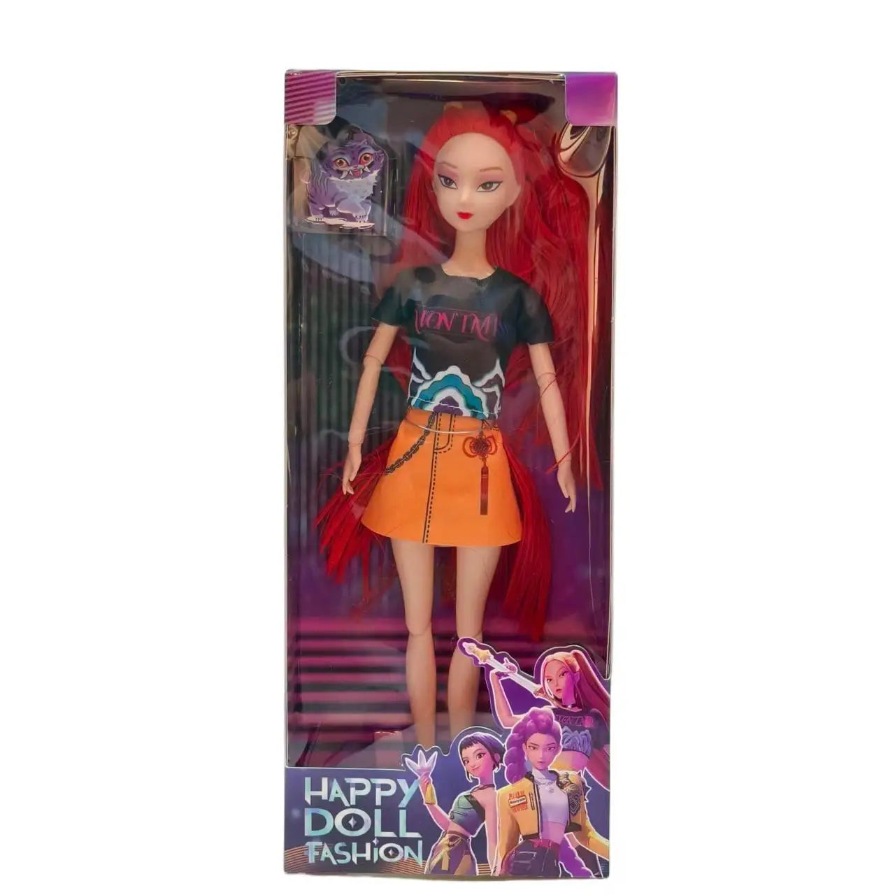 New Korean Wave Girl Group K-POP Witch Hunt Doll Rumi Mirazoi Toy Vinyl Doll Christmas Children's Birthday Gift Good Vibrations